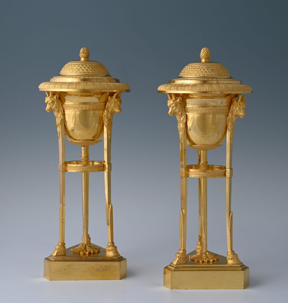 A pair of Empire Cassolettes - image 2