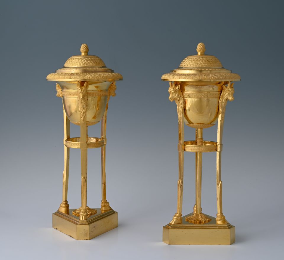 A pair of Empire Cassolettes - image 5