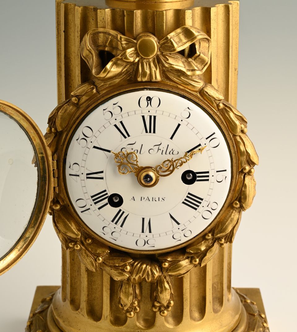 A French Louis Seize mantel clock - image 2