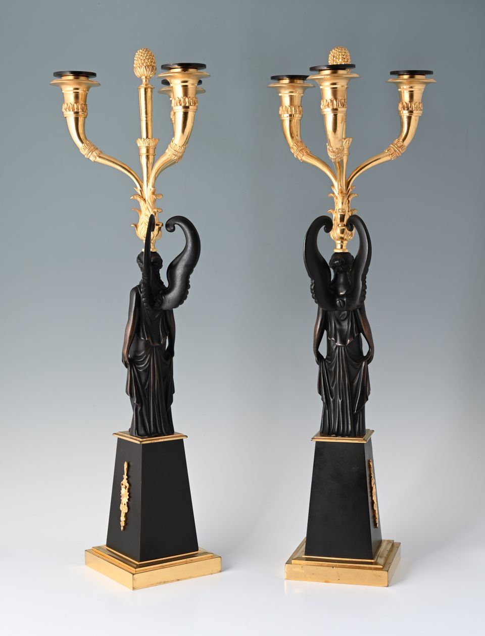 A pair of decorative candle holders - image 4