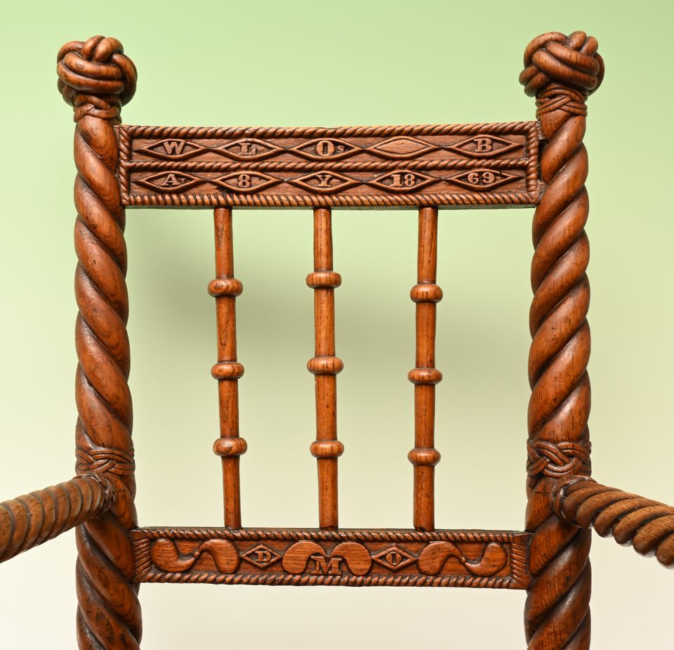 A rare American high chair - image 6
