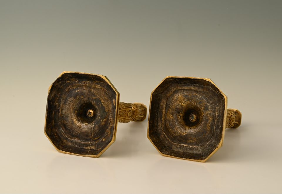 A beautiful pair of candlesticks - image 8