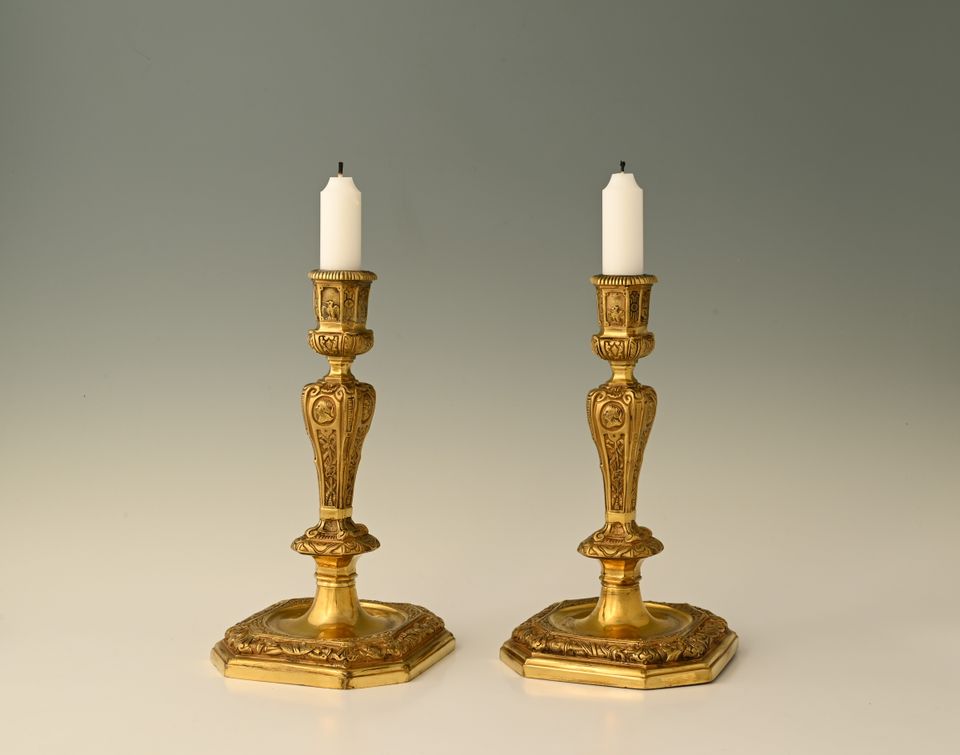 A beautiful pair of candlesticks - image 5