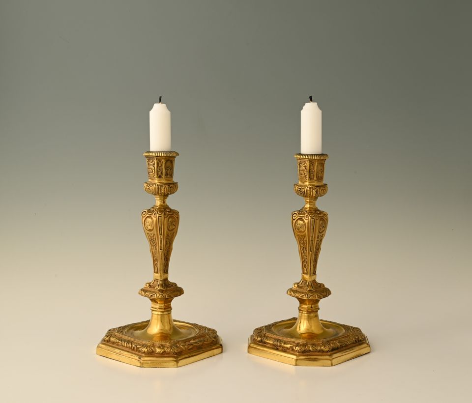 A beautiful pair of candlesticks - image 6