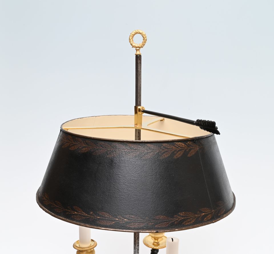 Une belle lampe bouillotte Empire française - image 7