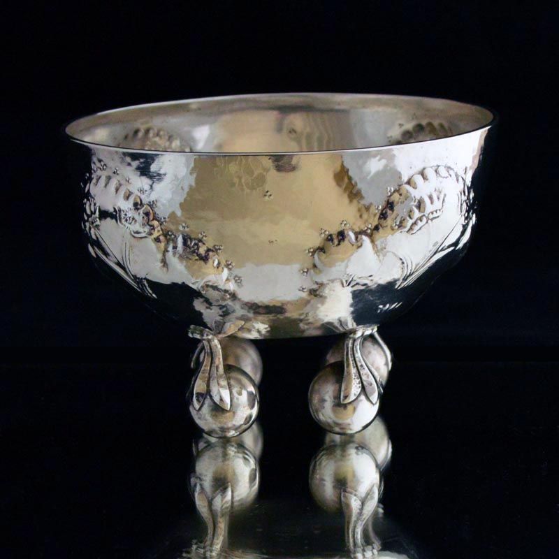 Hammered Silver Coupe, Wiener Werkstätte - image 2