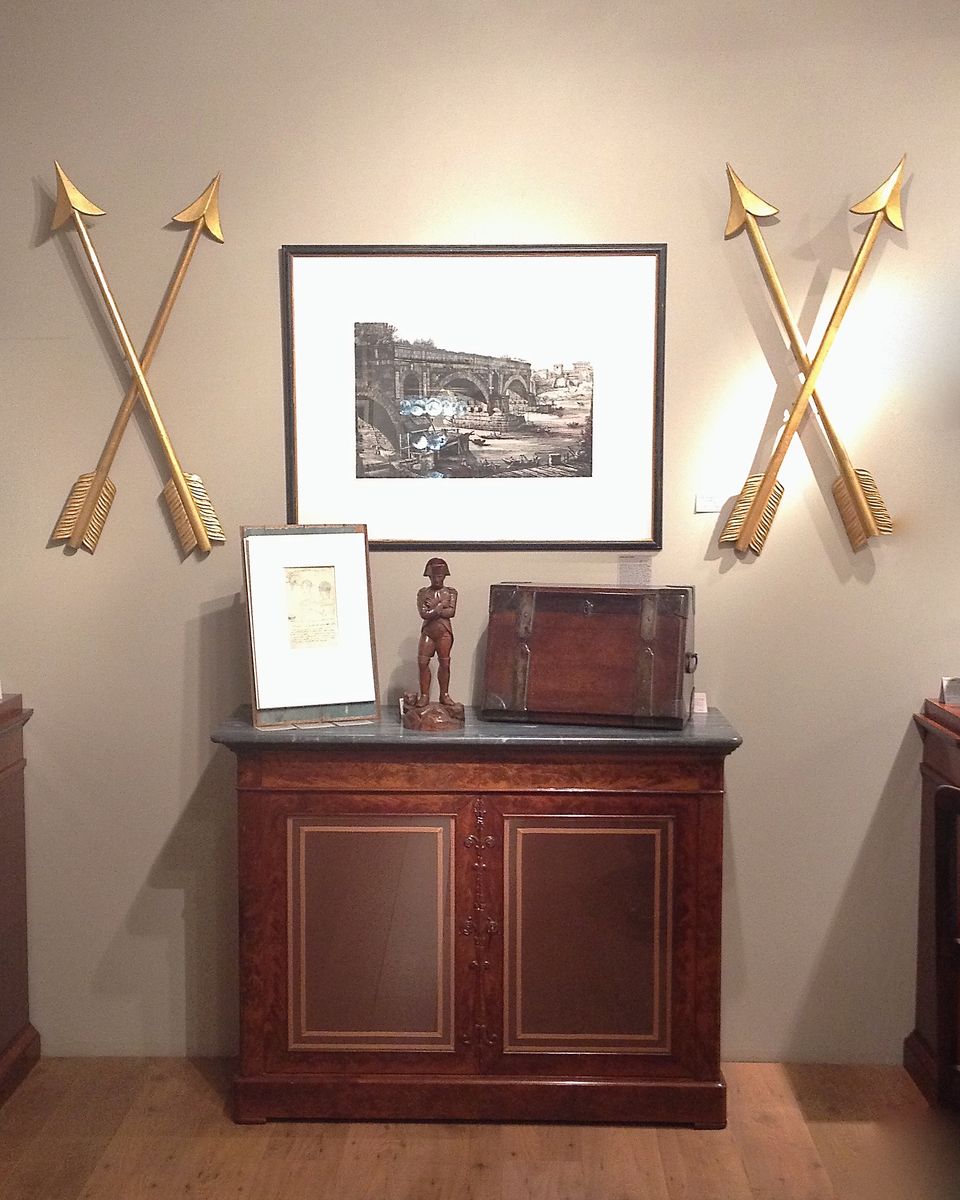 Four gilt wooden arrows - image 3