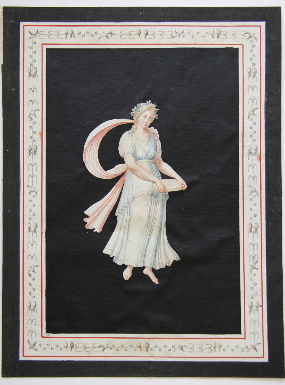 Set of eight gouache drawings - image 5