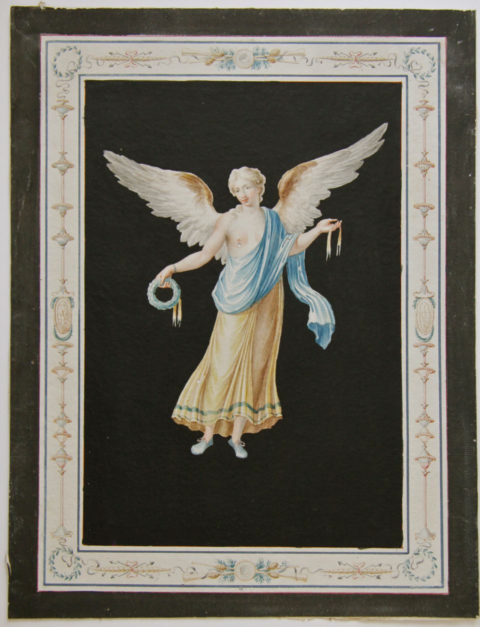 Set of eight gouache drawings - image 6