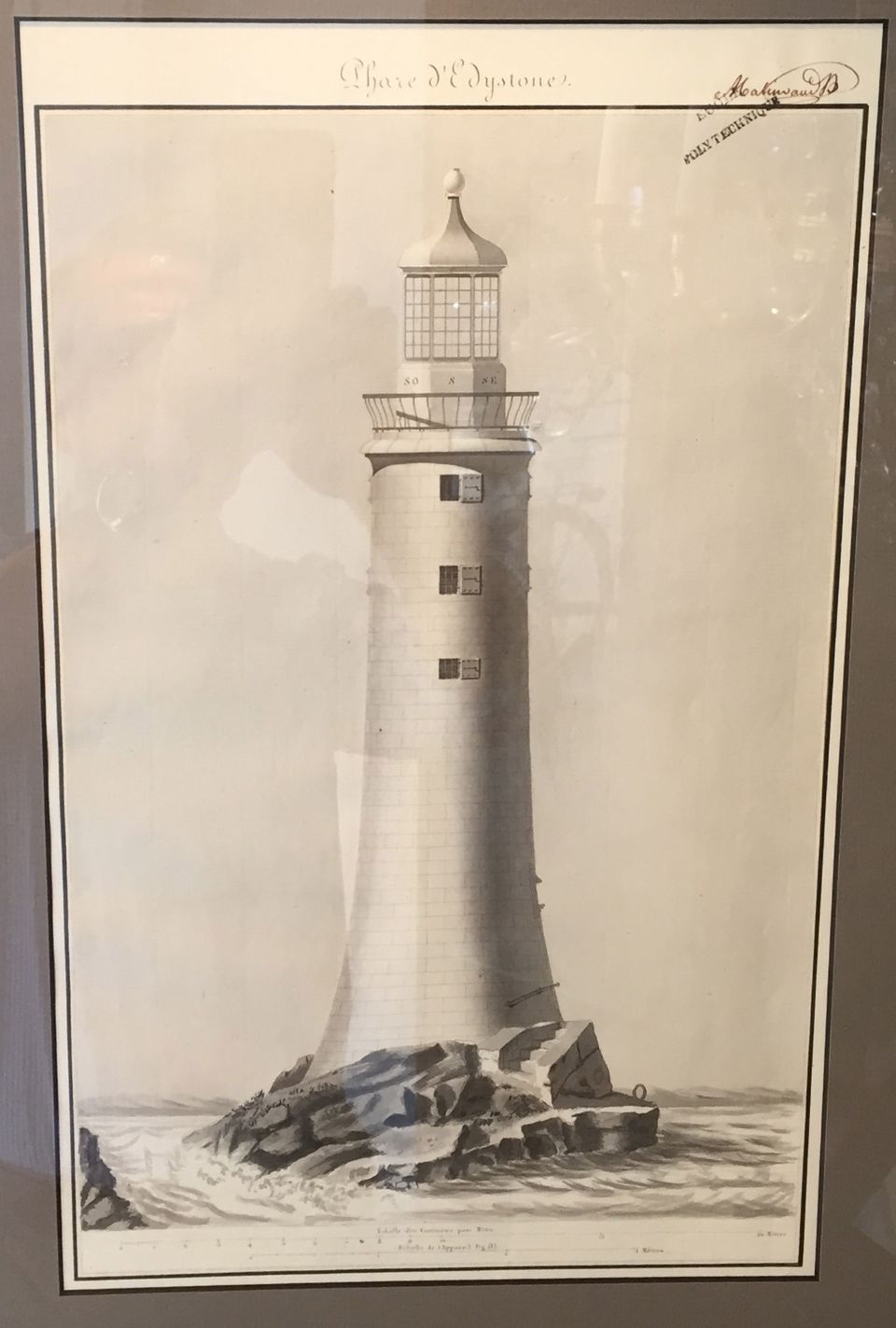 J.F. Malinvaud: study drawings of the Eddystone Lighthouse - image 4
