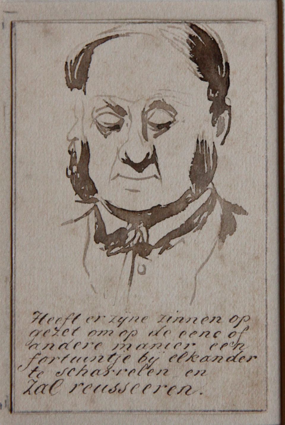 Pieter van Loon: seven small drawings 'Character Studies' - image 2