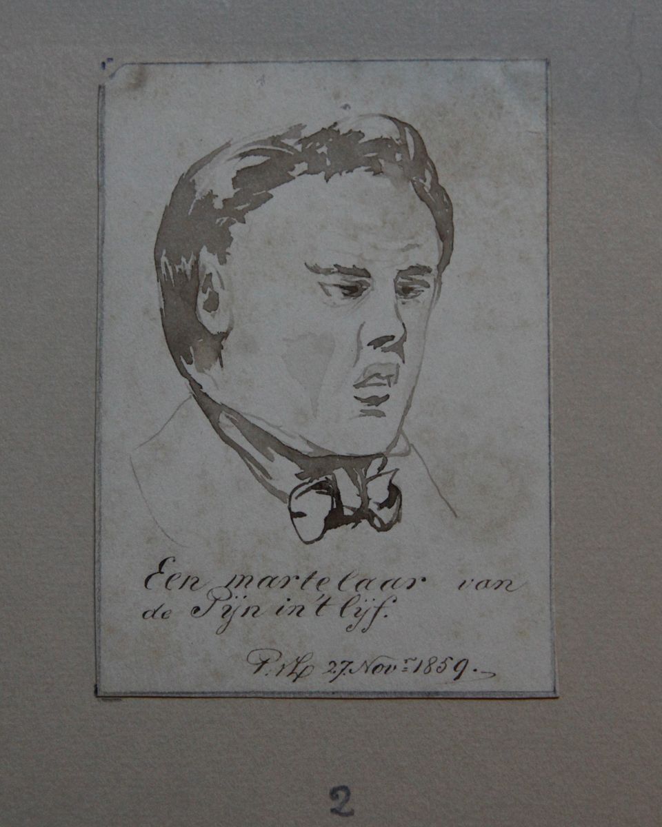Pieter van Loon: seven small drawings 'Character Studies' - image 6