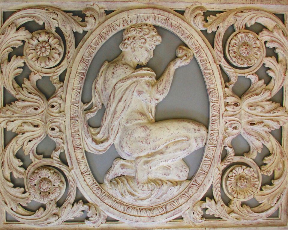 Ornamental fanlight from a Dutch canal house: Judgment of Paris - image 3