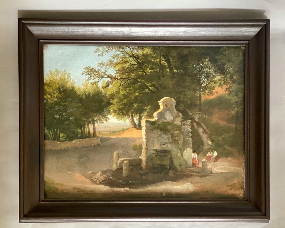 Gustaf Palm: A well near Ariccia - image 2