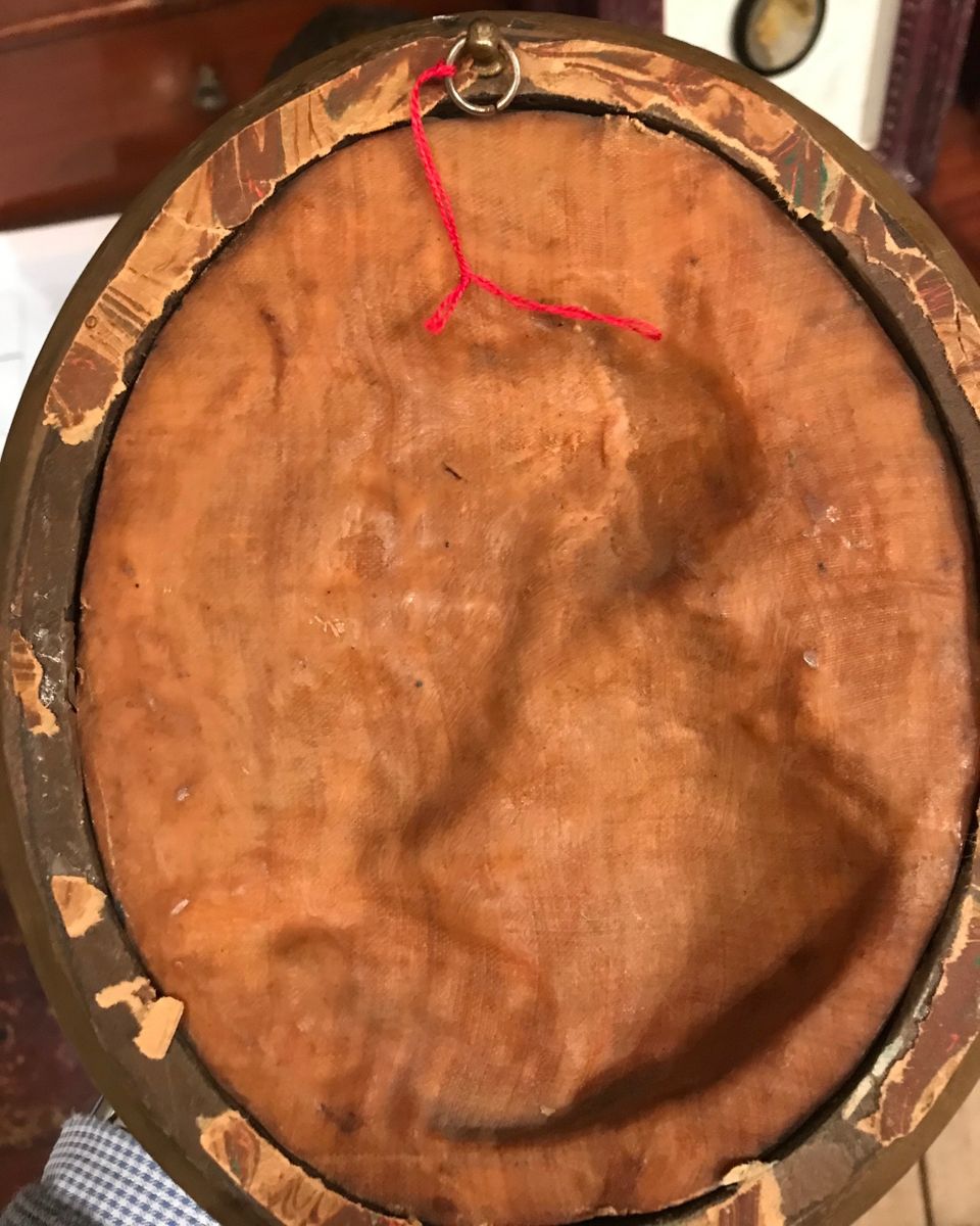 Wax profile portrait of Saint Paul - image 4