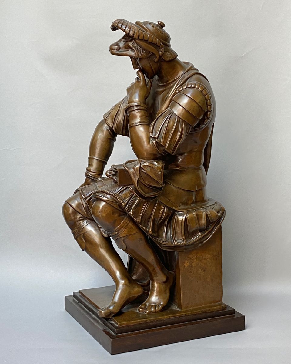 F. Barbedienne: Lorenzo de'Medici naar Michelangelo - afbeelding 2