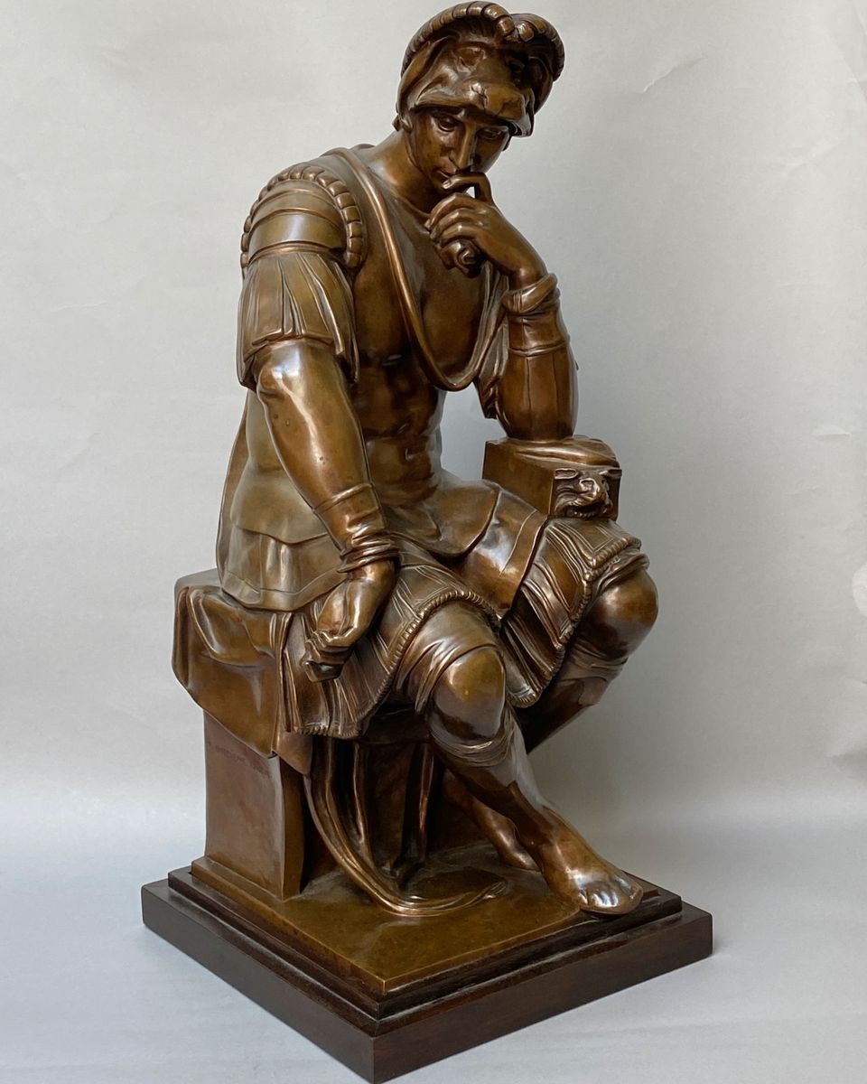 F. Barbedienne: Lorenzo de'Medici naar Michelangelo - afbeelding 3