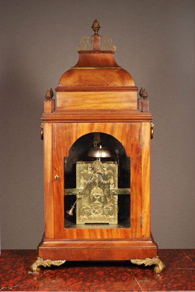 An impressive mahogany table clock by James Crossley London, circa 1780.  - image 4