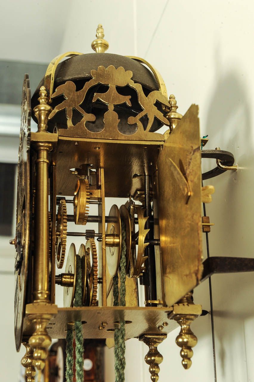 A small French alarm lantern timepiece, by Le Doux, circa 1730 - image 5