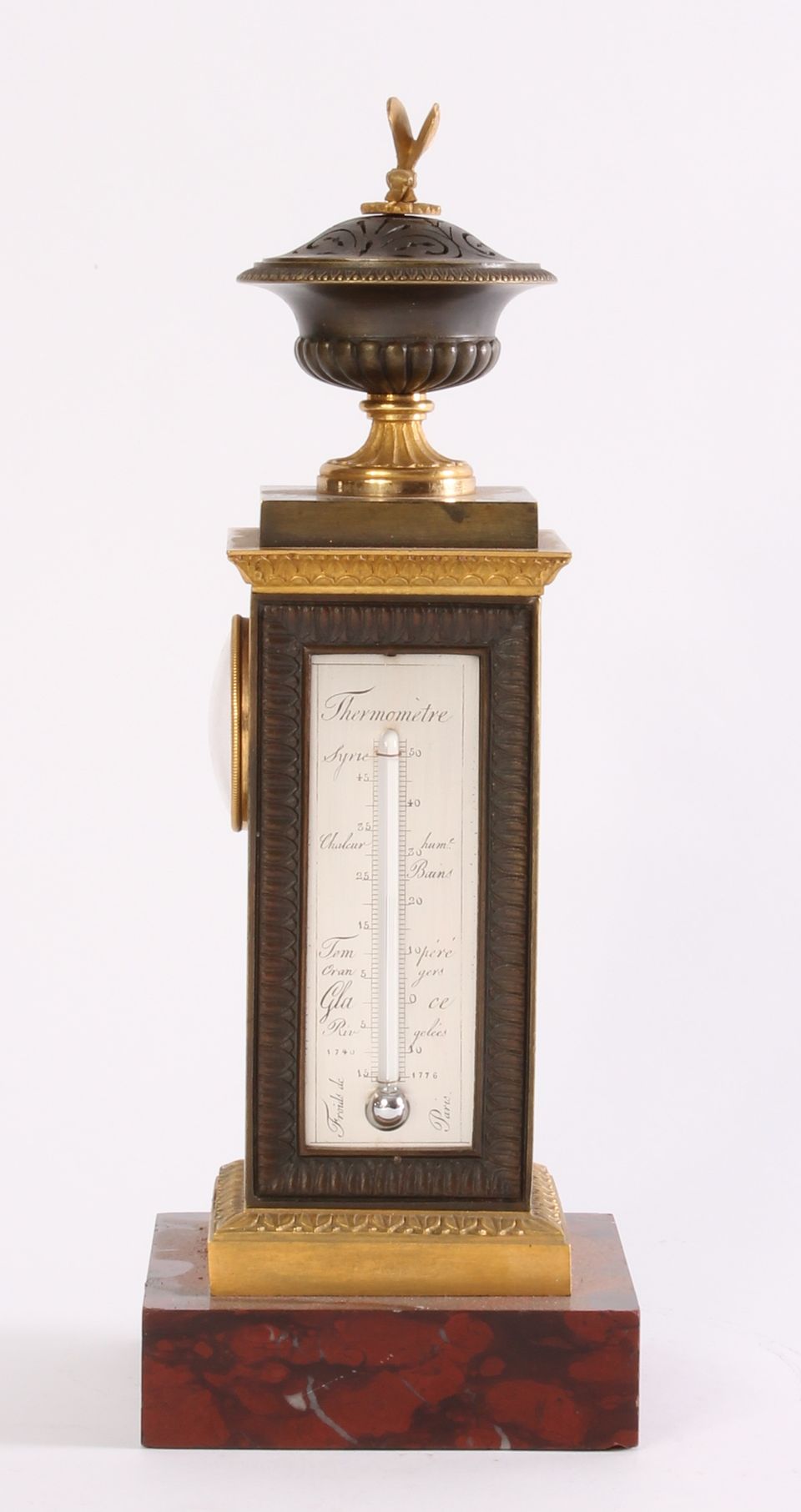 A rare and attractive French Charles X bronze and ormolu desk compendium, circa 1830 - image 4