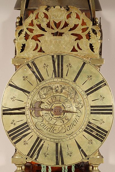 A good French brass striking alarm lantern clock Rouelle A Bayeux, circa 1730 - image 3