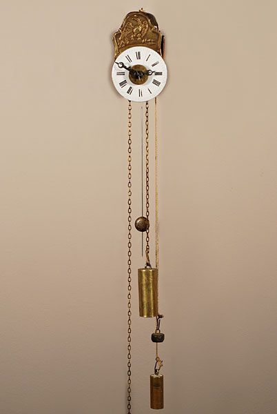 A miniature German Black Forest alarm so-called 'Sorg' wall timepiece, circa 1840 - image 2