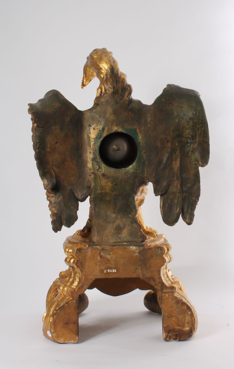 A decorative South German parcel gilt sculptural table clock, circa 1730. - image 4