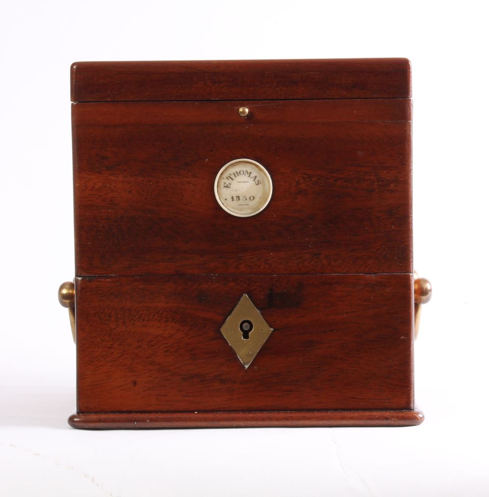 A good French mahogany 2-day chronometer, by E. Thomas, circa 1870 - image 7