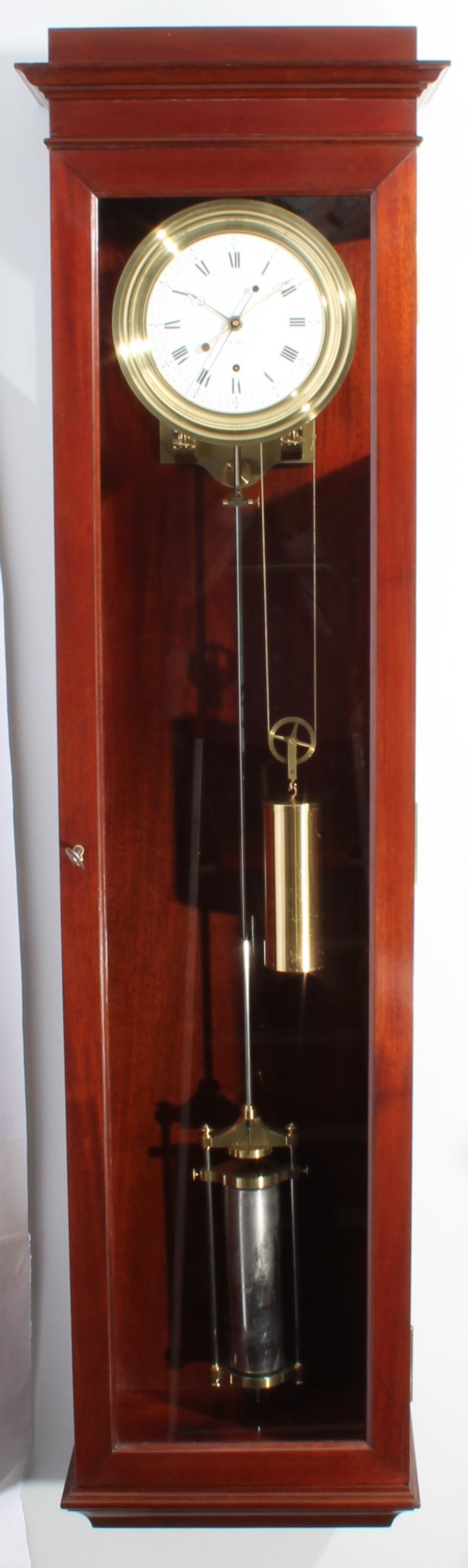 An attractive French mahogany wall regulator of month duration, attr. to Rodanet circa 1840. - image 5