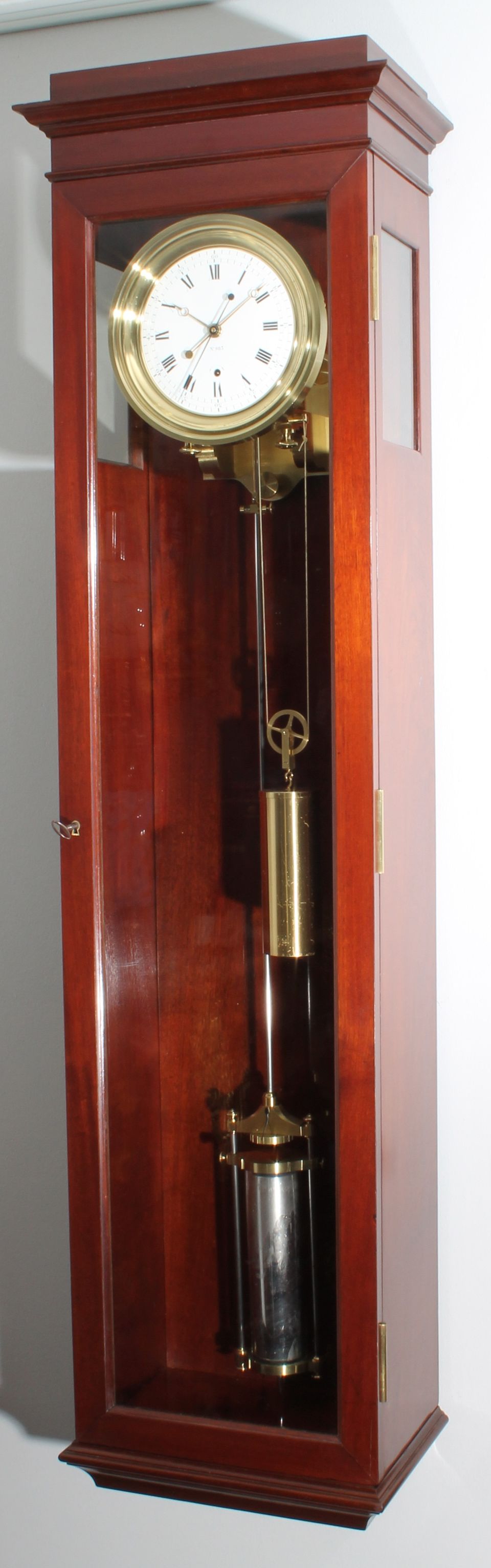 An attractive French mahogany wall regulator of month duration, attr. to Rodanet circa 1840. - image 7