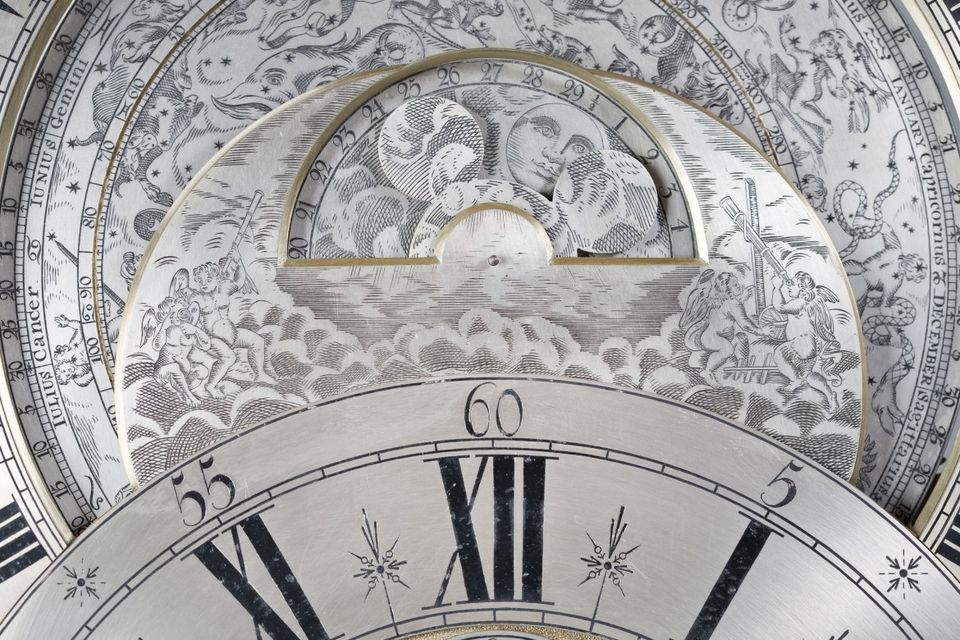 A rare Dutch burr walnut longcase clock with planisphere dial by Andries Vermeulen, Amsterdam, circa 1730 - image 5