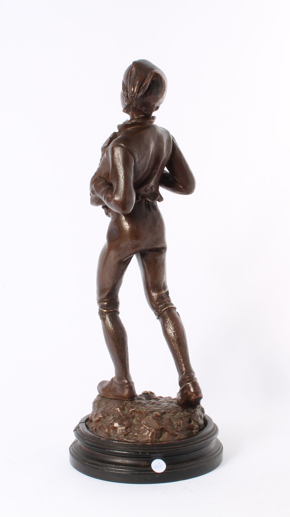 'Boy with frigian hat', patinated bronze signed P. Stotz, circa 1900. - image 5