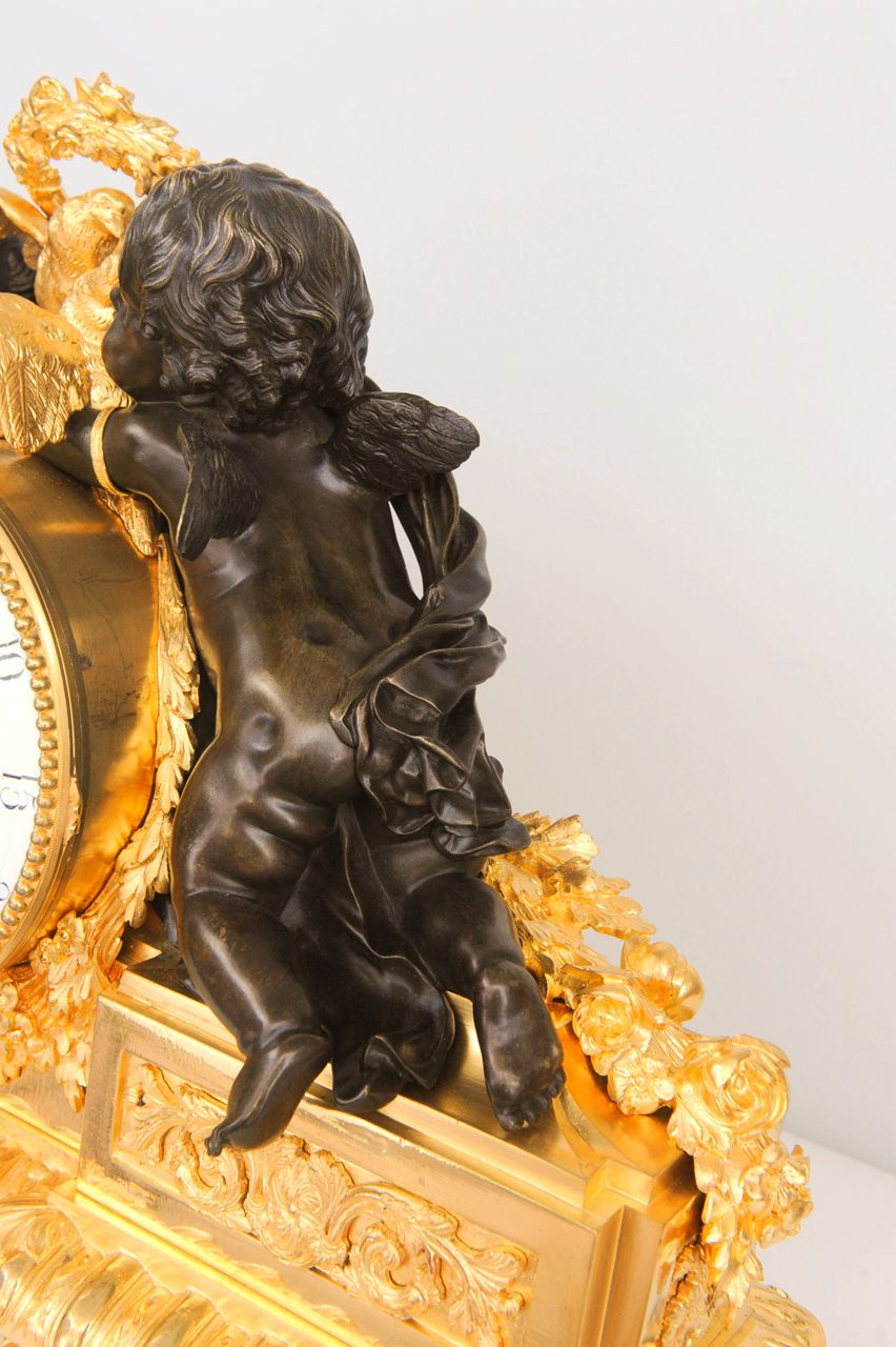 Impressive 19th century pendule, ca 1850 - image 8