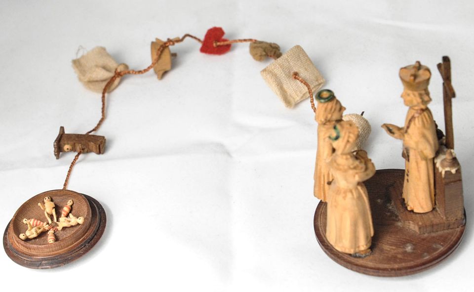 Een zeldzame miniatuur impressie van het huwelijk - afbeelding 4