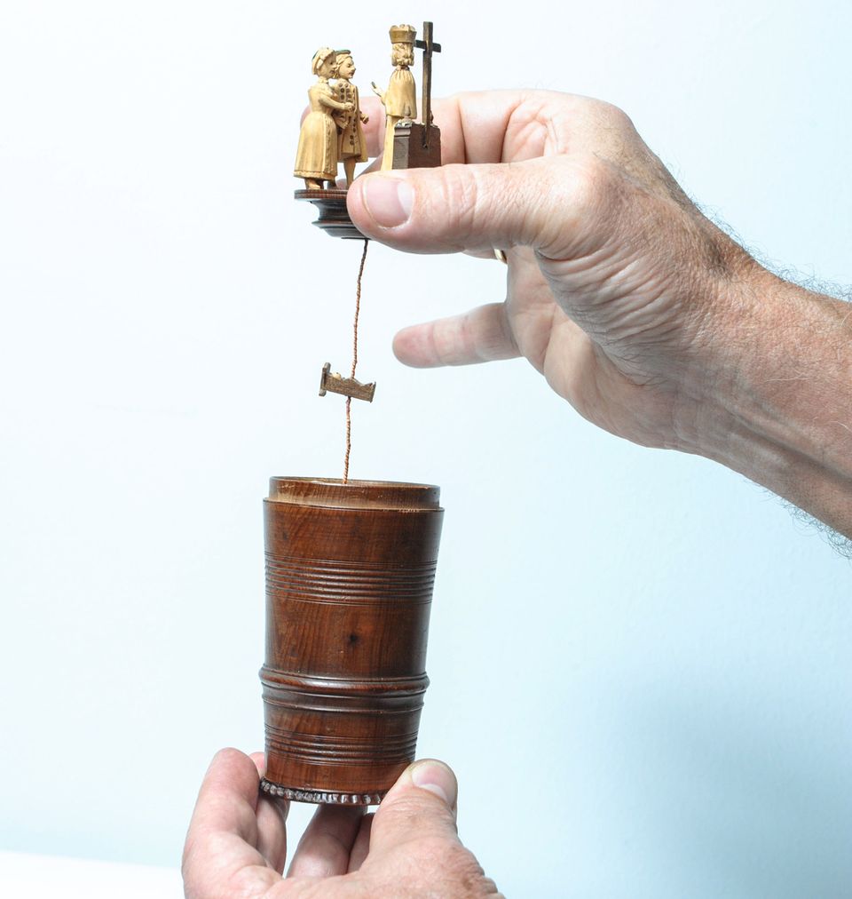 Een zeldzame miniatuur impressie van het huwelijk - afbeelding 8