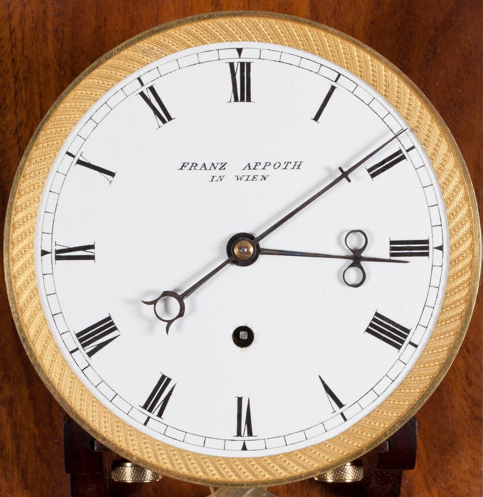 A rare small Vienna 9-light regulator, so-called 'Laterndluhr', by Franz Appoth, circa 1820 - image 3