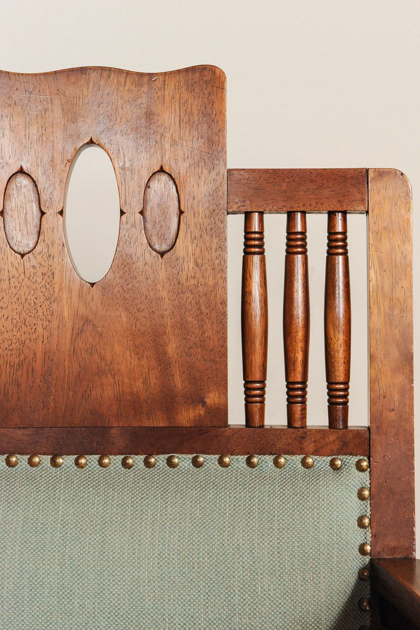A Dutch Art Deco mahogany dining room set of a table and four chairs, circa 1920 - image 6