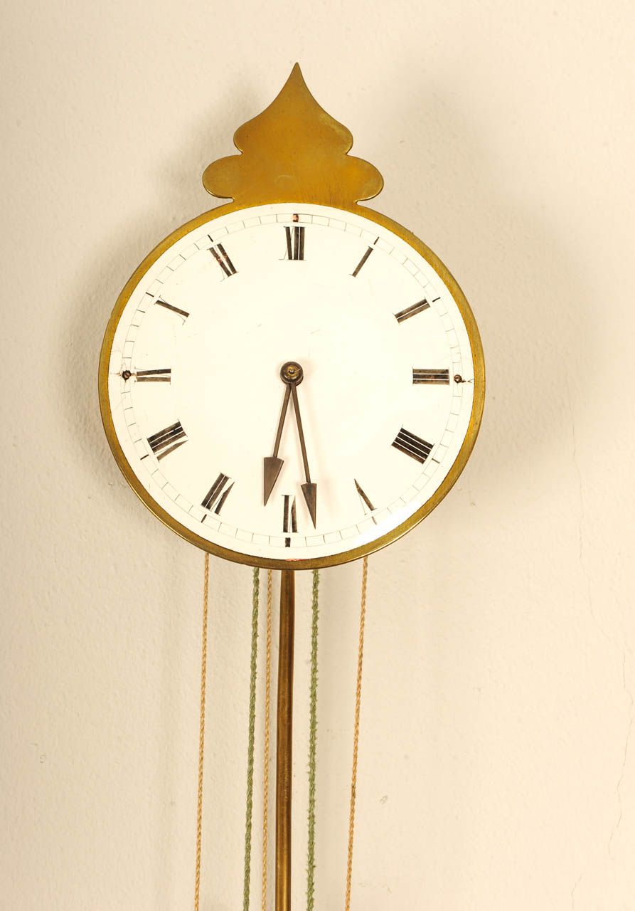 A Vienna brass quarter striking so-called 'Brettl' wall clock, circa 1835 - image 2