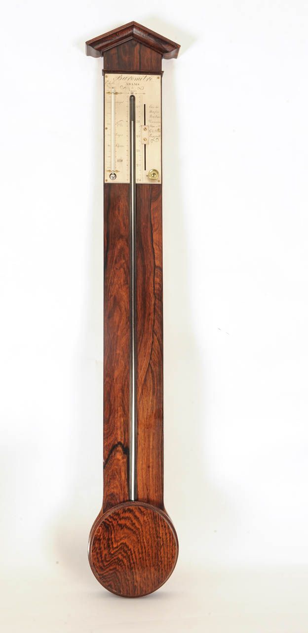 A French rosewood stick barometer, by Adams, circa 1830 - image 2