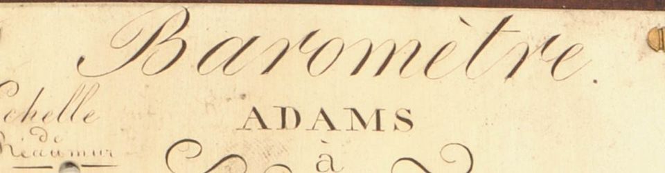 A French rosewood stick barometer, by Adams, circa 1830 - image 3