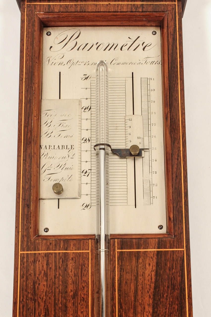 A French rosewood stick barometer, by Vion, circa 1840 - image 4
