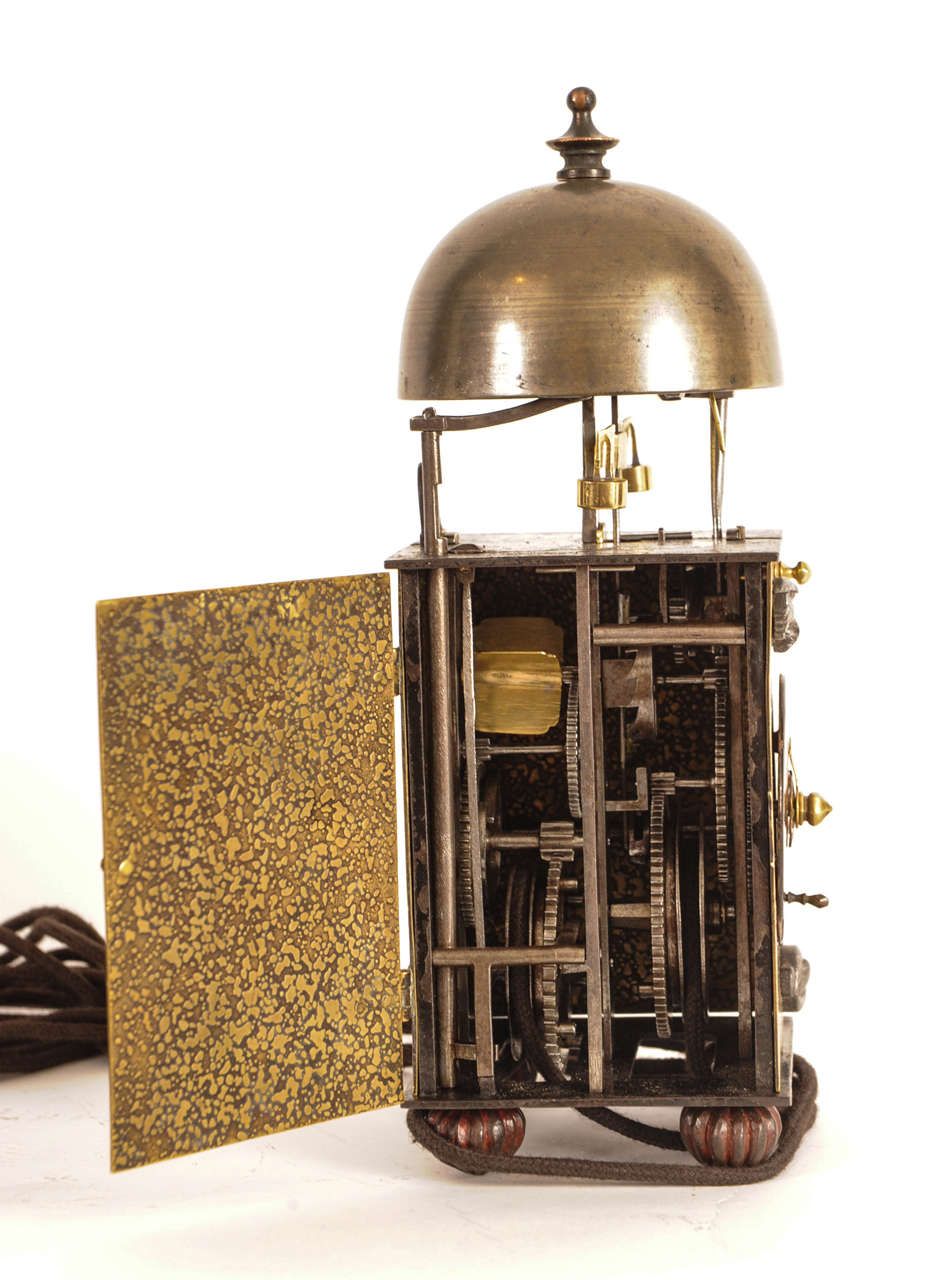 A small Japanese brass lantern clock, circa 1800 - image 8