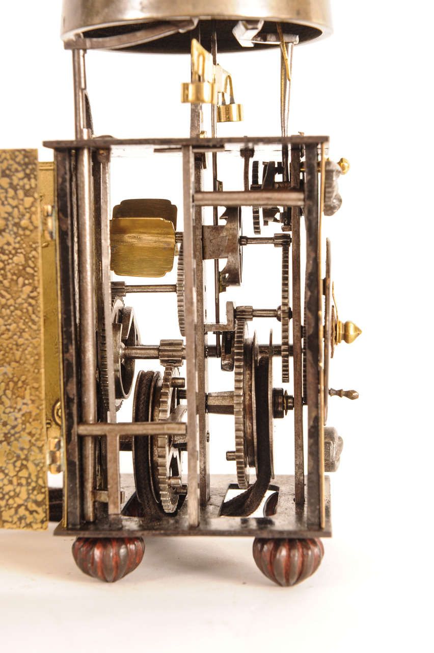 A small Japanese brass lantern clock, circa 1800 - image 9