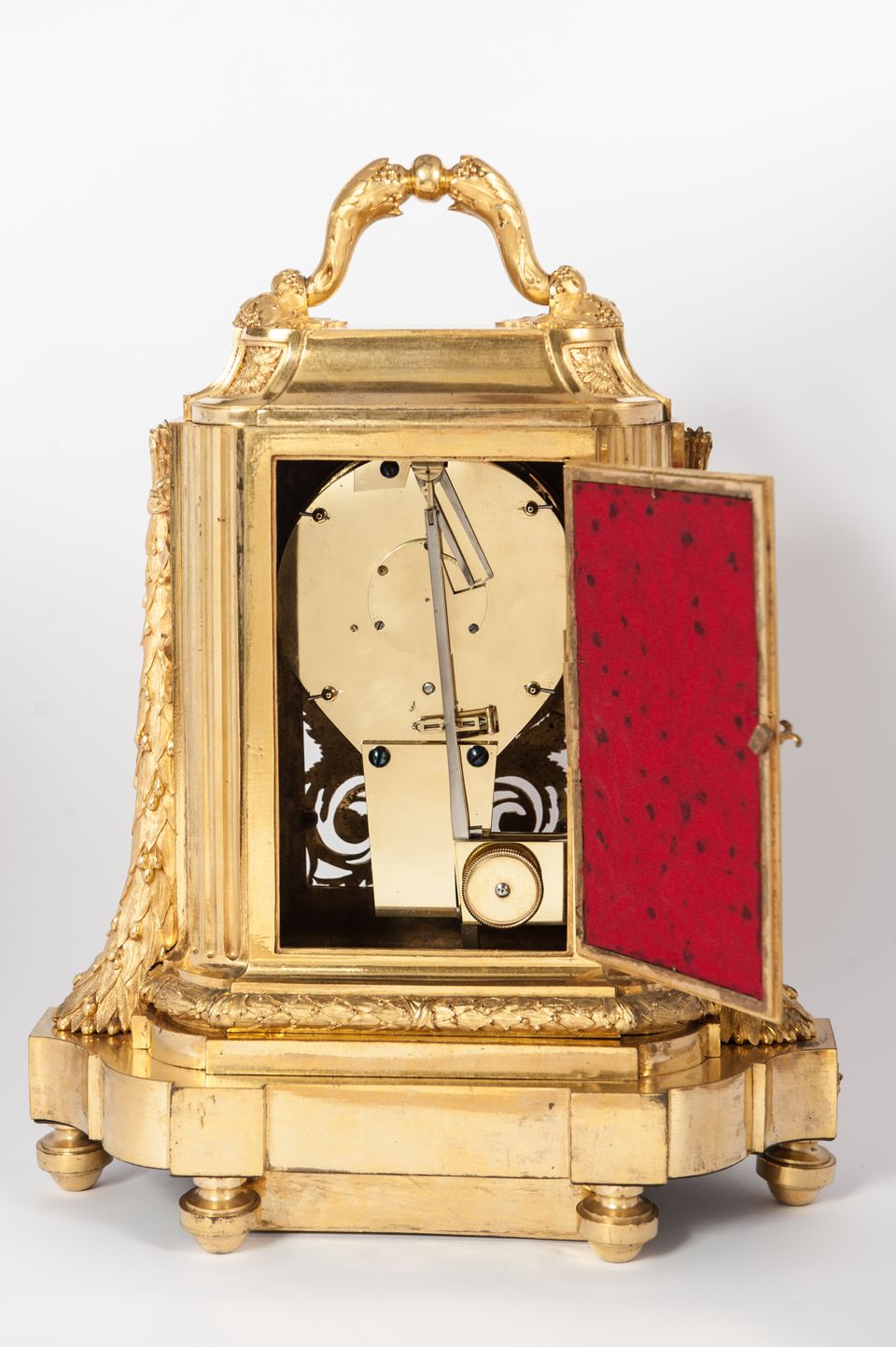 Very Unusual High Quality Early Louis XVI Traveling Clock, circa 1770 - afbeelding 2