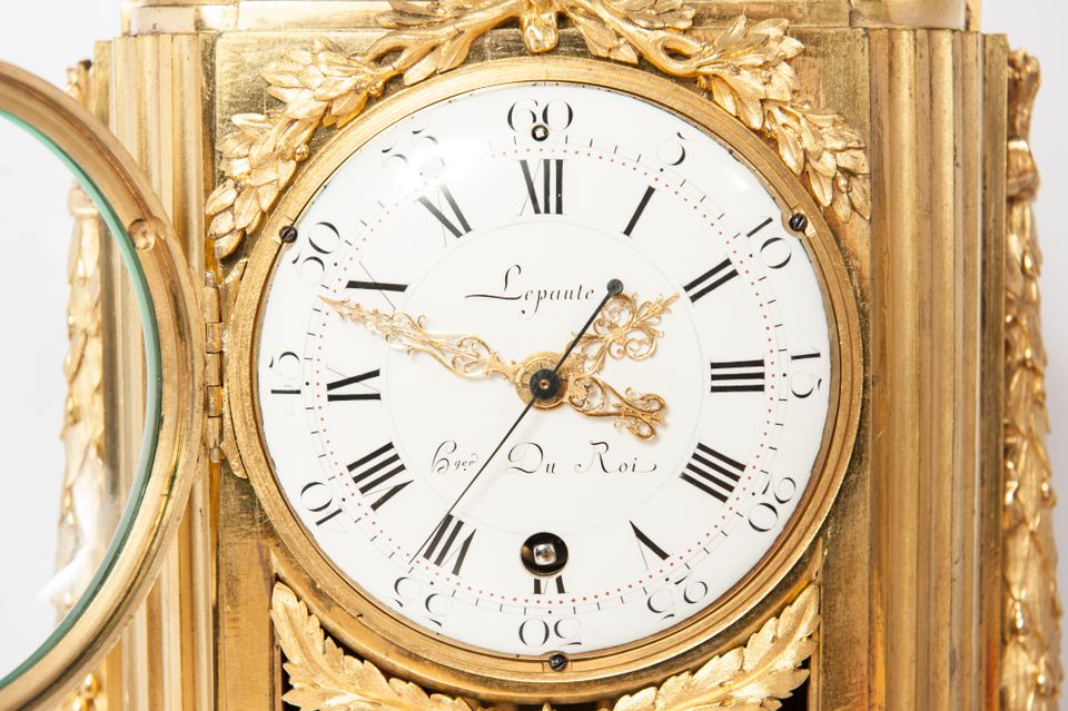 Very Unusual High Quality Early Louis XVI Traveling Clock, circa 1770 - afbeelding 4
