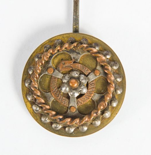 Very Nice and Decorative Wrought Iron Mental Clock, circa 1900 - image 5