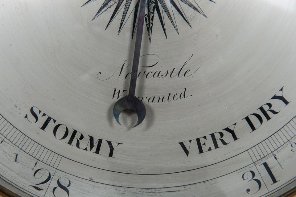 An imposing king size wheel barometer by  - image 4
