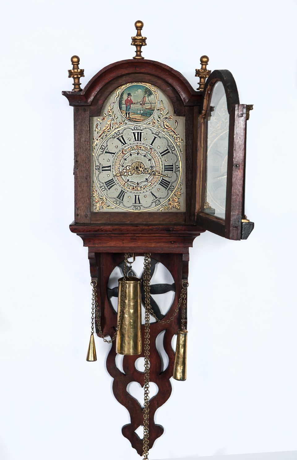 Dutch Mid-19th Century Folk Art Wall Clocks So-Called  - image 3