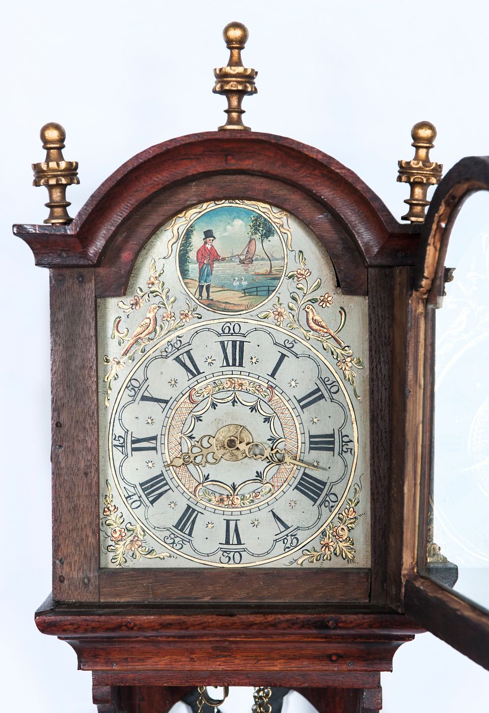 Dutch Mid-19th Century Folk Art Wall Clocks So-Called  - image 4