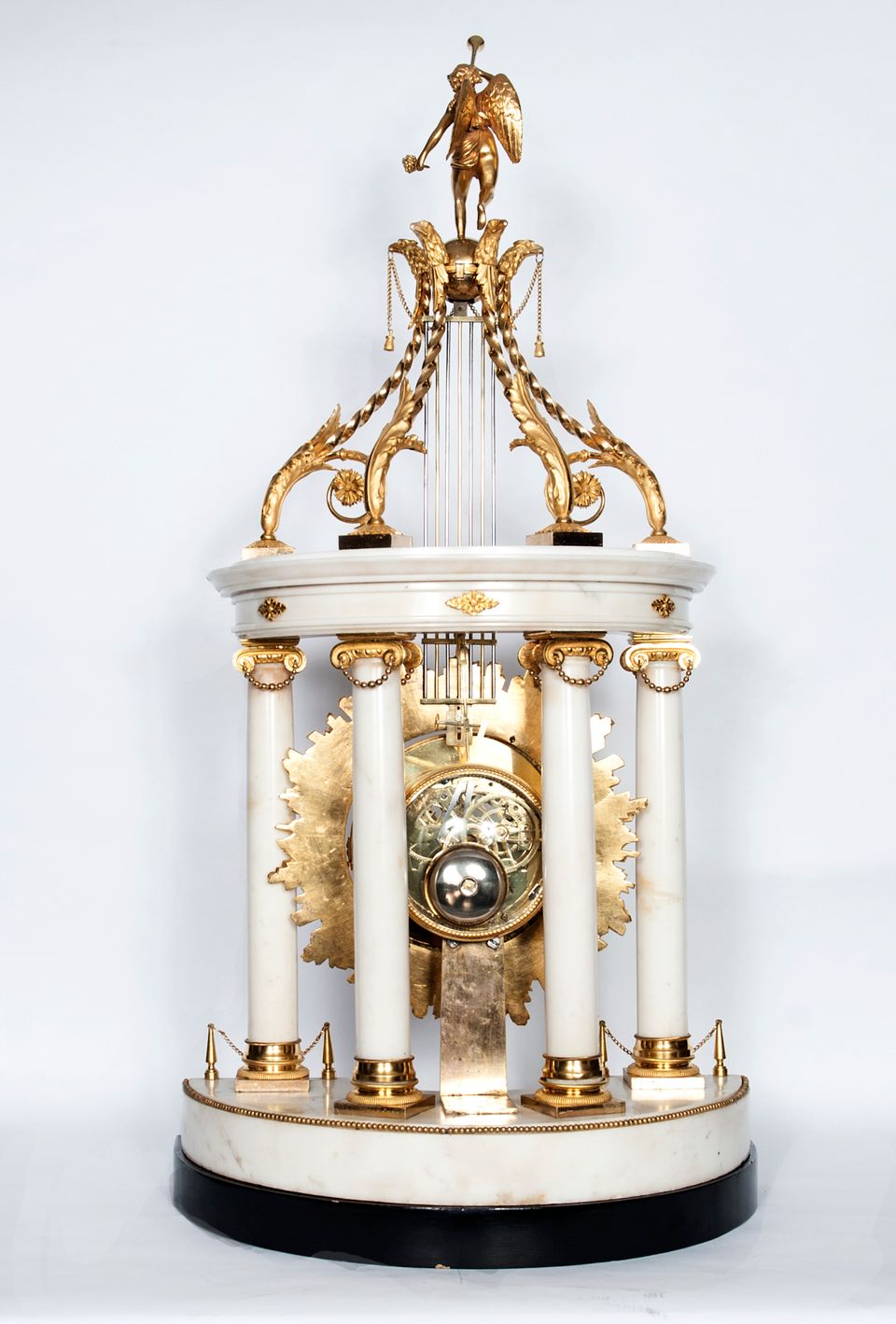 Imposing Monumental Louis XVI Temple Mantel Clock, circa 1780 - image 2